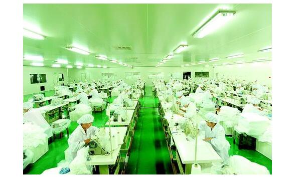 忙碌的仙桃無紡布企業(yè)