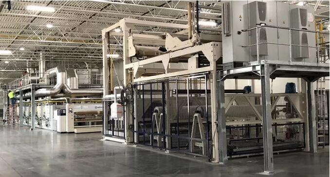 無紡布生產(chǎn)線